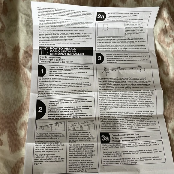 Brand:Spring Windows Fashion. Size: 14 feet wide 7’4 feet high. - Picture 5 of 6